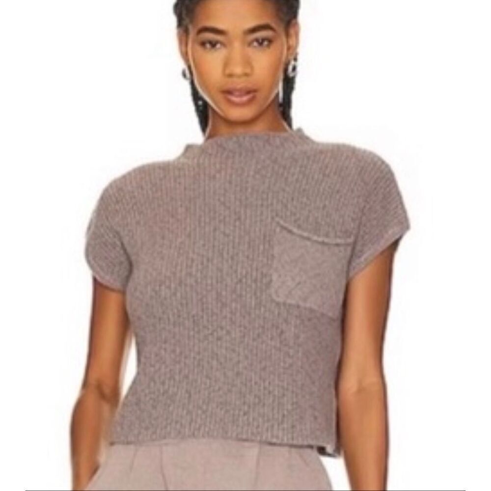 Free People Movement women’s knit Freya top in lilac size medium